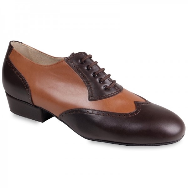 Herrenschuh OSVALDO Braun-Cognac