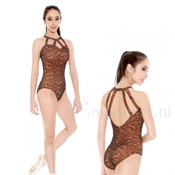 Lace leotard E11154