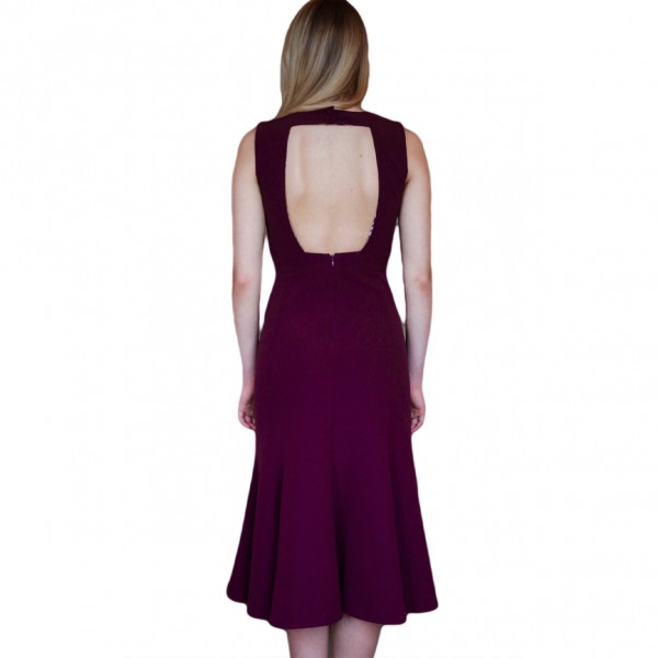 Kleid MARIA DE BUENOS AIRES BURGUNDY