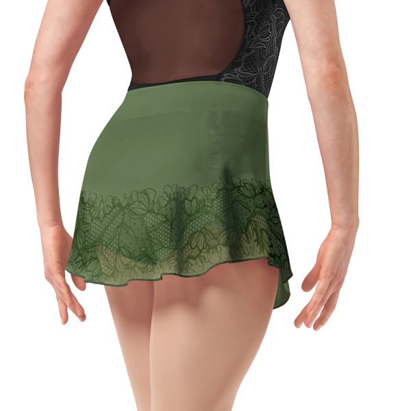 Schlupfrock Spitzenprint