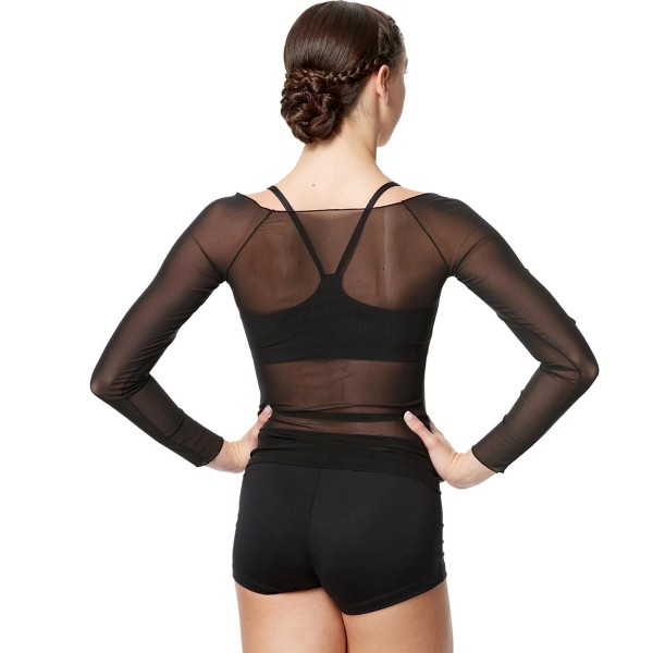 Mesh Langarm Shirt FAITH