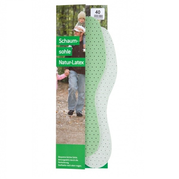 Schaumsohle Natur-Latex