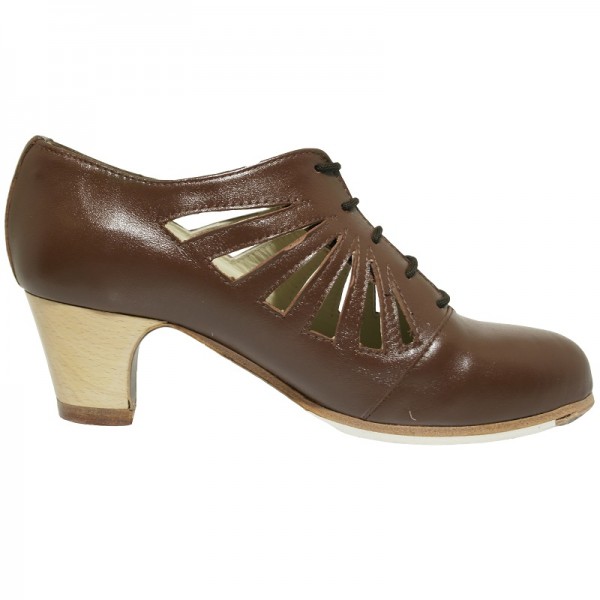 Flamencoschuh INGLES CALADO BOX CHOCOLATE