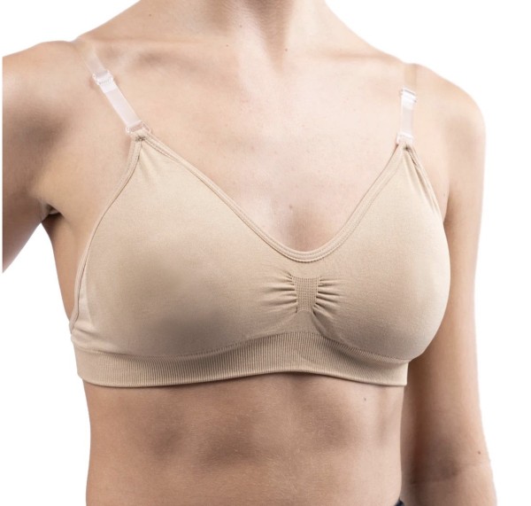 Ballett- / Unter-BH Ausschnitt tief